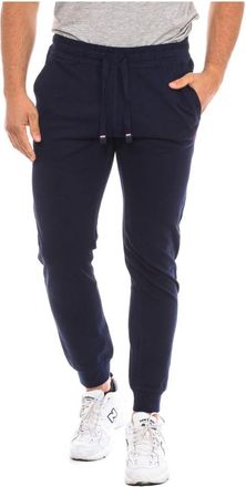 U.S.Polo Association Jogger Sportbroek - Heren - Sweatpants - Blauw - 2XL - Katoen - Broeken