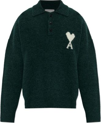 Ami Hombre, Jerseys, Verde, Talla: L