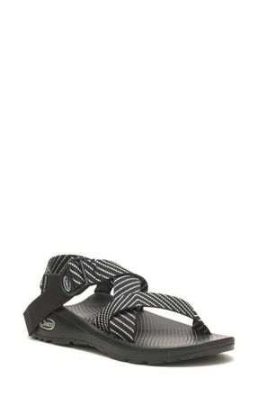 Chaco Mega Z Cloud Sandal in Vibin Black/White at Nordstrom, Size 11