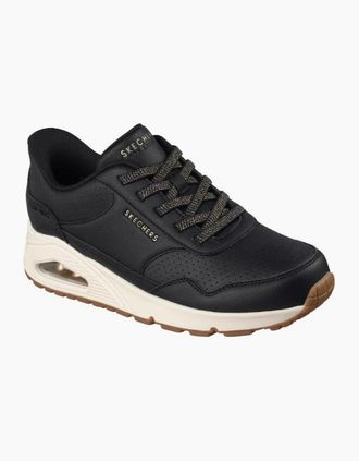 Skechers Womens Skechers Slip-ins: UNO - Banksia Luxe 177118 in Black