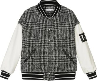 Dolce & Gabbana Bomberjack - Heren - Jassen - Grijs - Maat: XL Wol