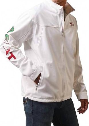 Ariat Softshell Mexico Jacket In White