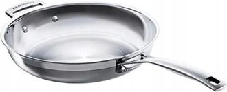 LE CREUSET Sart&eacute;n Antiadherente Acero Inoxidable 24 Cm