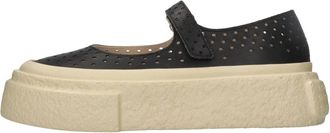 Maison Margiela Platte schoenen - Dames - Ballerinas - Zwart - 41 EU - Leer - Schoenen