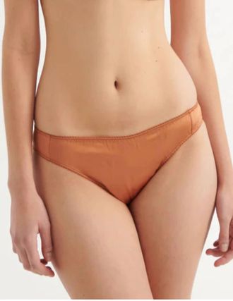 Araks Gwyneth Low-Rise Panty In Cocoa