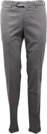 PT01 Pt01, Heren, Broeken, Grijs, Maat: 2XL