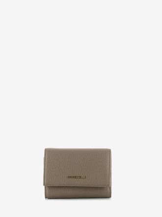 Coccinelle Portafoglio metallic small soft warm taupe