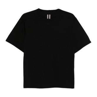 Rick Owens T-Shirts, female, Black, Size: XS Crew Neck Short-Sleeve T-Shirt