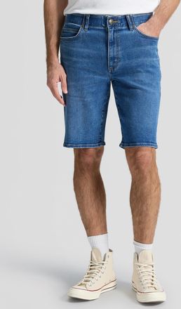 Lee Jeansshorts LEE XM 5 POCKET, Herren, Gr. 32, N-Gr, believe_blau, Denim/Jeans, Obermaterial: 71% Baumwolle, 28% Polyester, 1% Elasthan, regular fit kni