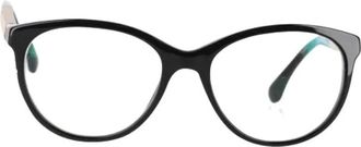 Chanel Pre-owned Accessories, female, Black, Size: ONE SIZE Pre-owned Butterfly Eyeglasses