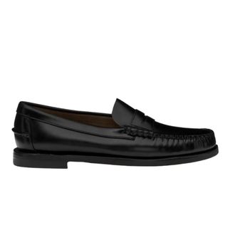 Sebago Loafers, female, Black, Size: 7 1/2 US Classic Dan Shoes
