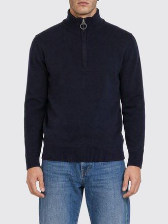 Barbour Sweater Men color Navy