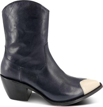 Madison.Maison Stivaletti con punta a cuore - Blu