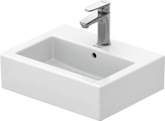Duravit Duravit - Vero 45cm Lavabo De Mano, Con Rebosadero, Con Banco Para