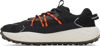 Under Armour Unisex-Adult Fat Tire Venture Pro, (002) Black Galaxy Black Ares Red, 12 Women/10.5 Men