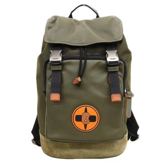 Coach Khaki Canvas Backpack (Pre-Owned)