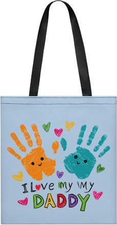 Generic I Love Heart Mooses (2) Tote Bag for Women Men Shoulder Bags Purses Pouch Handbags