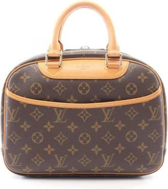 Louis Vuitton Pre-owned Trouville Handbag - Dames - Vintage Handtas - Bruin - ONE Size - Vintage