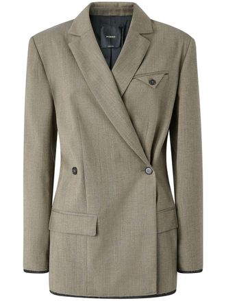 Pinko Blazer met gemêleerd effect - L67 BROWN WATER BOTTLE