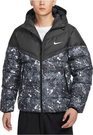 Nike Storm-FIT Windrunner Hooded Jacket Black White HQ4184-010