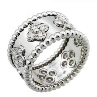 Van Cleef & Arpels White Gold (18K) Band Ring (Pre-Owned)