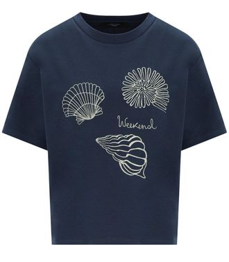 Weekend by Max Mara T-SHIRT SABATO BLU MAX MARA WEEKEND