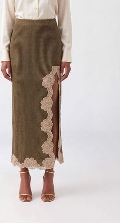 Valentino Garavani Skirt Woman color Brown