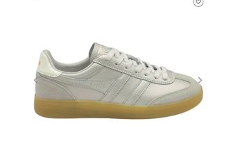 Gola Womens Viper Metallic Sneakers In Champagne/gum