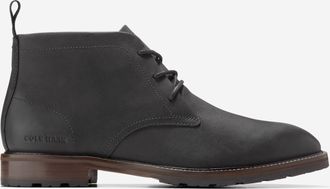 Cole Haan Mens Berkshire Lug Sole Water Resistant Chukka Boot - Black Size 11.5 Water-Resistant