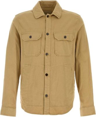Woolrich Light Brown Regular Overshirt