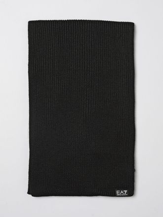 Emporio Armani Scarf EA7 Men color Black