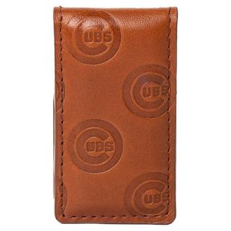 Lusso Brown Chicago Cubs Sammy Magnetic Money Clip at Nordstrom