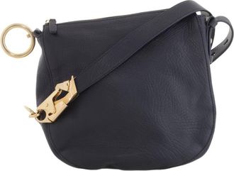 Burberry Small Knight Leather Shoulder Bag
