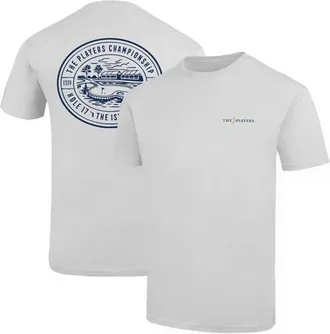 Ahead Mens Ahead White THE PLAYERS Island Green 17 Liam T-Shirt at Nordstrom, Size Xx-Large