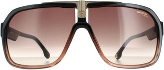 Carrera Aviator Mens Black Brown Gradient 1014/S - One Size
