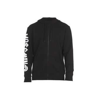 Moschino Couture Cotton Zip Up Sweatshirt