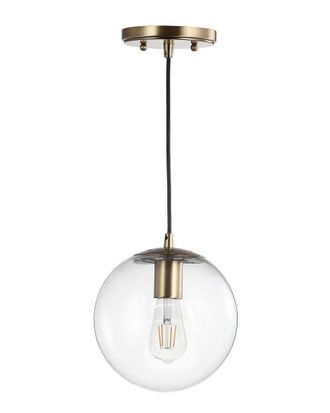 Jonathan Y Designs Designs Bleecker 7.75in Globe LED Pendant