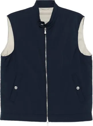 Eleventy Gilet Blu