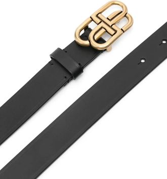 Balenciaga BB Leather Belt
