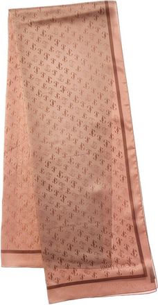 Jimmy Choo London Logo Silk Scarf