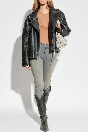Diesel Jeans 2017 SLANDY L.32, Womens, Grey