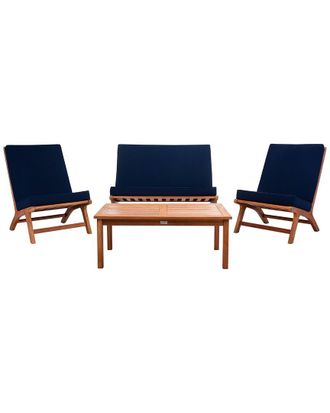Safavieh Chaston 4Pc Outdoor Living Set