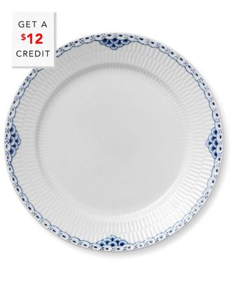 ROYAL COPENHAGEN Princess Dinner Platewith $12 Credit