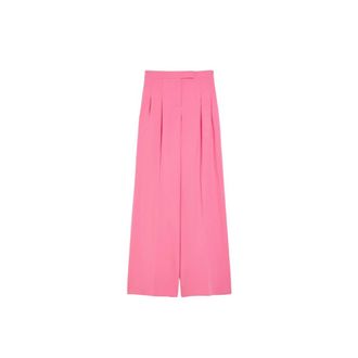 Pennyblack Wide Straight Leg Trousers Pink