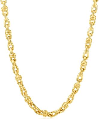 Pompeii3 Mens 14k Gold (74gram) or Platinum (139gram) 5.5mm Link Chain Necklace 20
