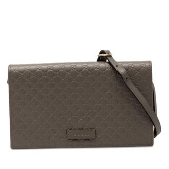 Gucci Pre-owned Gucci Microguccissima Wallet on Strap Ladies G6Q5CASGK1Q4KIHF