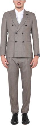 Lardini Uomo, Abiti Uomo, Marrone, L, new