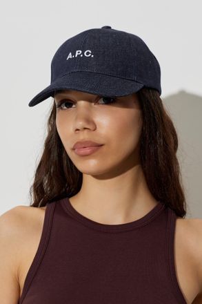 A.P.C. Charlie Baseball Cap, Unisex, Navy Blue