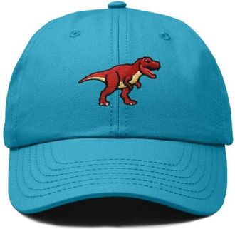 Dalix T Rex Dad Cap in Teal at Nordstrom