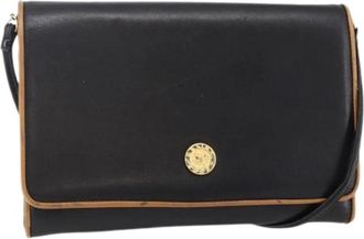 Celine Pre-owned Vintage Cross Body Bag - Dames - Vintage Schoudertas - Zwart - ONE Size - Leer - Vintage